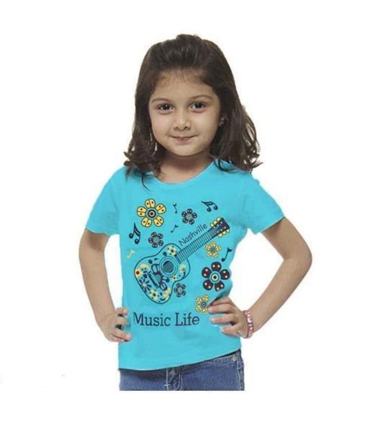 Image of Girls Cotton Casual Set of 5 pcs