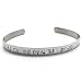 Psalm 46:10 Be Still and Know That I Am God Cuff Bracelet