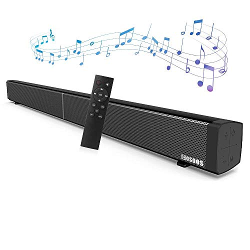 Sound Bars for TV, COSOOS 30W 36.2inch Soundbar with Bluetooth 4.2, Remote Control