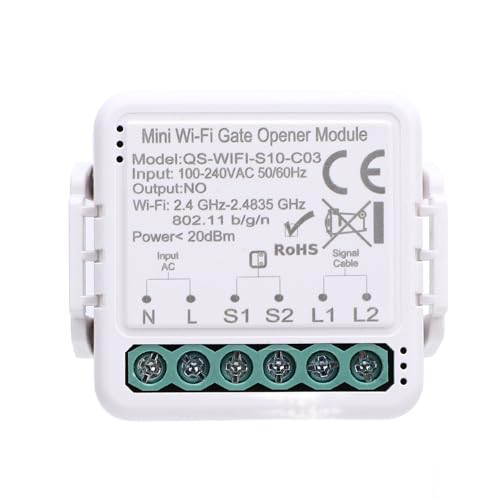 Porte de garage intelligent WiFi module ouverture commande vocale - 6