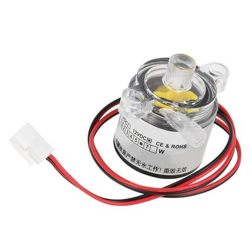Mini-Wasserpumpe Tauchpumpe 12 V DC Mini-Inline-Wasserpumpe Mikrobürsten 6 W Lebensmittelqualität 2 L/min für Innovative Werkzeuge/Miniaturmodellbau/Aquarium/Brunnen