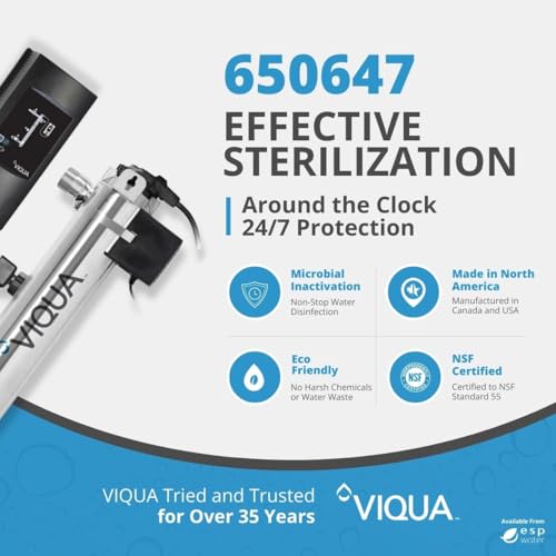 Sistema UV Viqua PRO10 para tratamiento de agua 10 GPM miniatura 2