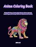 Photo Gallery anime coloring book: 25 beautiful pages of anime-style warriors, fairies, mermaids, mandla dragons, and fantasy worlds for relaxation and creativity Photo Gallery anime coloring book: 25 beautiful pages of anime-style warriors, fairies, mermaids, mandla dragons, and fantasy worlds for relaxation and creativity