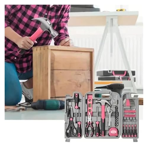 Kit de herramientas combinadas 54 piezas en estuche portátil miniatura 5