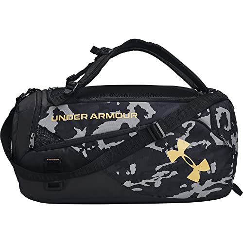 Under Armour UA Contain Duo MD Duffle, Water-Resistant Gym Bag, Comfortable and Versatile Unisex Backpack Duffle Bag