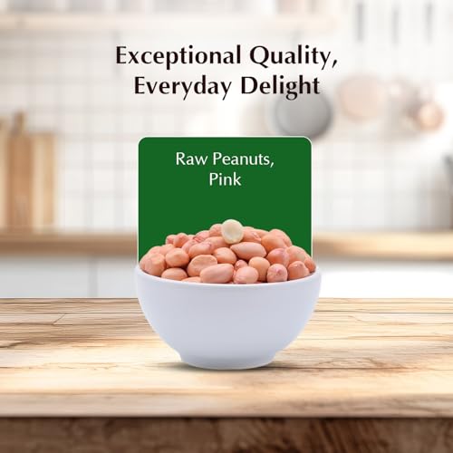 Image of Amazon Brand - Vedaka Raw Peanuts | Pink | 2kg | Premium Moongfali