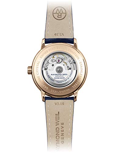 Raymond Weil Men's 2237-PC5-00508 Maestro Analog Display Automatic Self Wind Blue Watch3