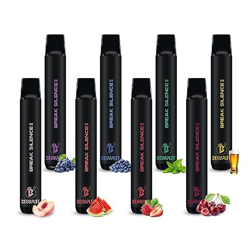 Vaper, BOSSPUFF Vaper Sin Nicotina 4800 caladas, Sabor Cigarrillo Electrónico Pod Desechable - Cigarrillo Electrónico 600 * 8 piezas(Aromas de frutas)