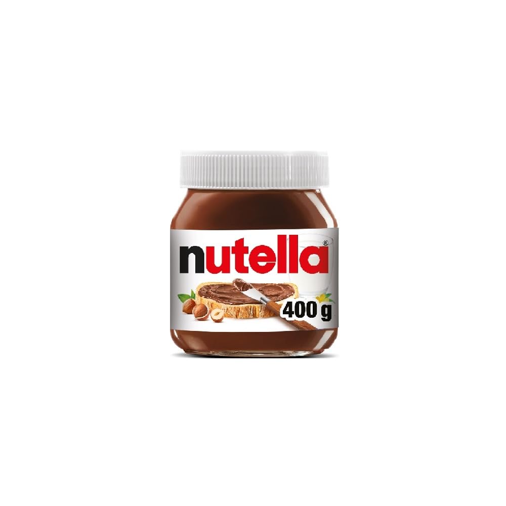 Nutella Hazelnut Spread with Cocoa, Creamy Hazelnut Spread, Breakfast Favorite, 13 oz Jar