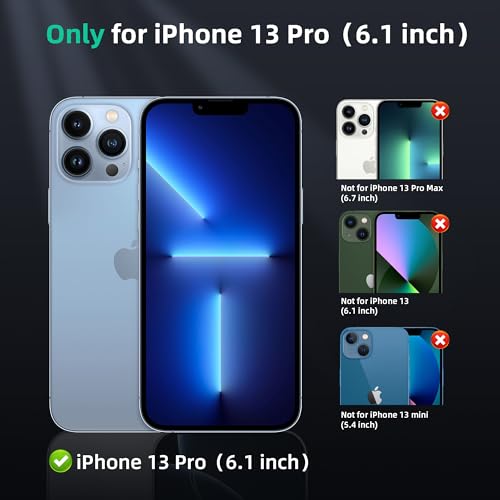 Image of ONES for iPhone 13 Pro Case, Translucent Matte Magnetic Phone Case,Compatible with Magsafe, Military-Grade Shockproof Cover, Anti-Yellowing Hard Slim Protective Matte Case for iPhone 13 Pro