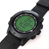 MATERIAL DE ALTA CALIDAD: Hecho de material ABS, el reloj es resistente al agua, evita la lluvia y el sudor, pero no puede empaparse en agua, especialmente corredores, entrenadores y árbitros.