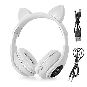 Ruisonderdrukking Met Microfoon LED Licht Stereo Surround 3.5mm Bedrade Bluetooth Draadloze Headset Gaming Headset Kat…
