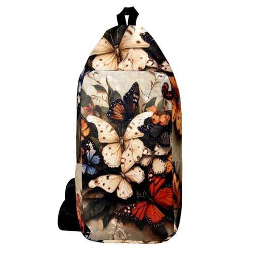 Sac à dos à bandoulière papillon croisé ergonomique et compact