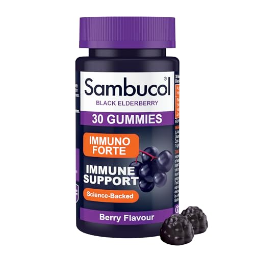 SAMBUCOL IMMUNO FORTE GUMMIES, 30 Count (Pack of 1)