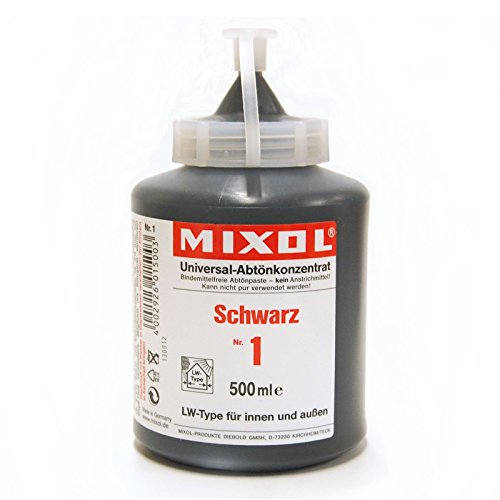 Mixol 4002926015003 Abtönpaste, Schwarz