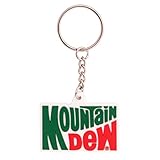 Desert Cactus Mountain Dew Keychain Decorative PVC Material Durable and Lightweight Great for Gifts and accessories (PVC Keychain Design Vintage)