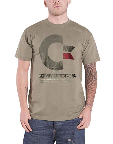 Scopri più merch di EMP Commodore 64 C64 Logo - Vintage Uomo T-Shirt Verde Screziato M 93% Cotone, 7% Poliestere Regular