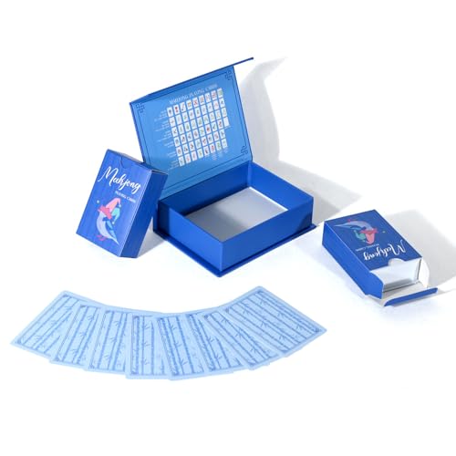 Set portátil ligero de Mahjong de plástico miniatura 3