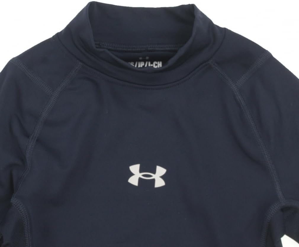[アンダーアーマー] 野球 長袖アンダーシャツ UAコールドギアアーマー コンプレッション ロングスリーブ モックネック シャツ ジ