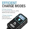 RING SMARTCHARGE 4A Car Charger & Maintainer With Crocodile Clips & Built-In Hanging Hook - Compatible With Lithium Ion, Lead Acid, Gel, Calcium, EFB & AGM Batteries #3