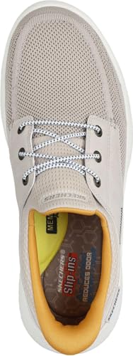 Skechers - Mens Relaxed Fit: Cyrus - Eagan Slip On Shoes, Color Sand, Size: 11.5 M US2