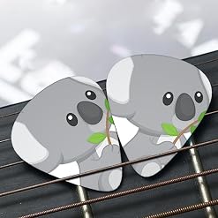 Green Leaf Koala Lot de 12 médiators tendance et durables dans une boîte pour ukulélé guitare électrique basse - Les Beatles, Paul McCartney, John Lennon, RIngo Starr, George Harrison Green Leaf Koala Lot de 12 médiators tendance et durables dans une boîte pour ukulélé guitare électrique basse – Image 7