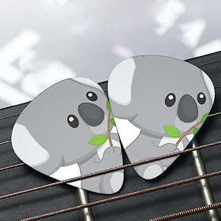 Green Leaf Koala Lot de 12 médiators tendance et durables dans une boîte pour ukulélé guitare électrique basse - Les Beatles, Paul McCartney, John Lennon, RIngo Starr, George Harrison Green Leaf Koala Lot de 12 médiators tendance et durables dans une boîte pour ukulélé guitare électrique basse – Image 7