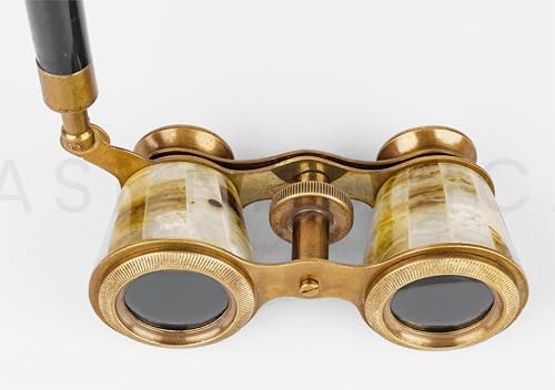 Binoculares de Ópera 3x Compactos de Latón para Adultos miniatura 5