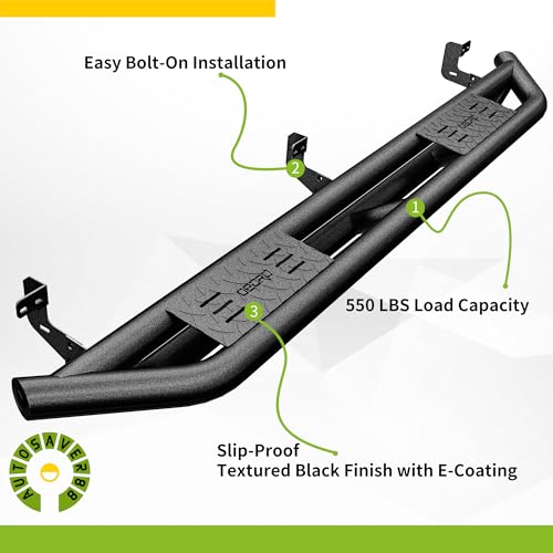 Estribos Running Boards 6.5'' AUTOSAVER88 para Tundra miniatura 3