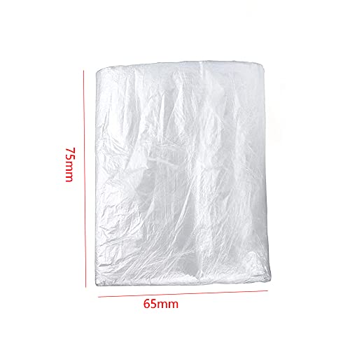 ANCLLO 80Pcs Clear Spa Pediküre Liner Fußbad Liner Bad Becken Taschen für Hotel,Fußpediküre,Beauty,Spa und Heimgebrauch