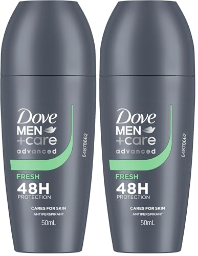 Dove Men+Care Extra Fresh Roll-On Antiperspirant 50 ml (Pack of 2)