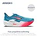 Brooks Women’s Hyperion Max 2 Neutral Running Shoe - Crystal Seas/Diva Pink/Black - 8 Medium