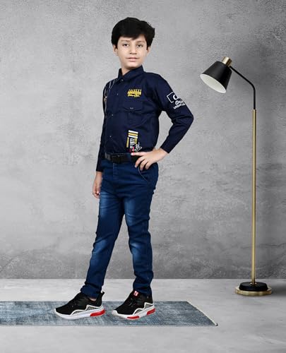 Image of Boys Boys Shirt and Jeans Set