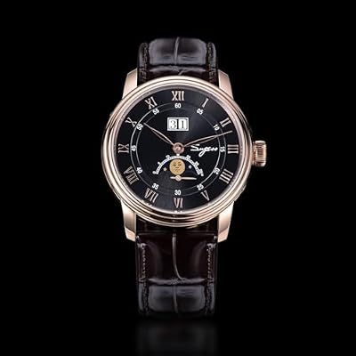 Sugess MoonPhase Master 41mm S437.05 ST2528 Automatic Mechanical Mens Wrist Watch Seagull 1963
