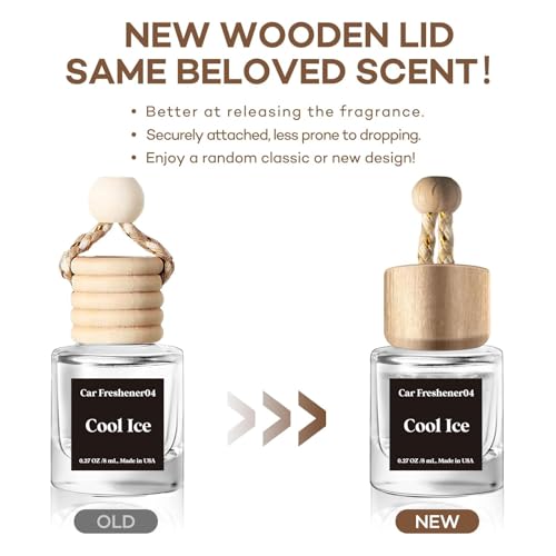 C Classy Car Air Freshener Hanging 2 Pack, Cute Essential Oil Diffuser for Cars, Long-Lasting Fragrance, Air Diffusers, Car Air Fresheners for Women & Men Gift, Made in USA