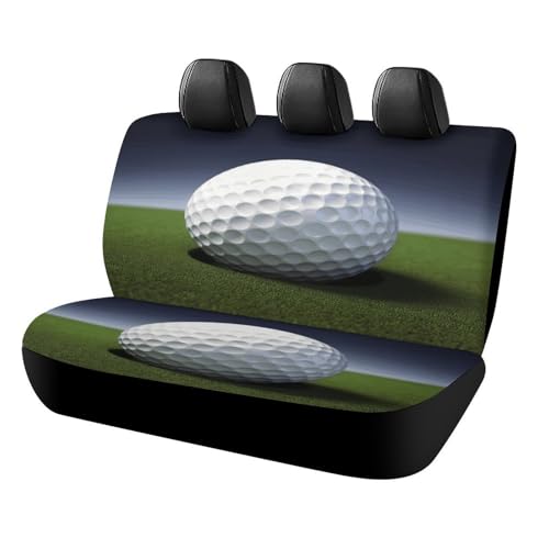 Funda para asiento trasero de coche universal: protector para viajes y uso diario