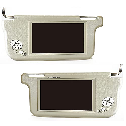 Amazon.co.jp: 車検対応9インチ液晶バイザーモニター「VM090AA