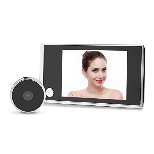 Digital Door Viewer,3.5" LCD Door Peephole Camera Viewer,120 Degree Wide Angle Photo Peephole Viewer,Doorbell Home Security Monitor