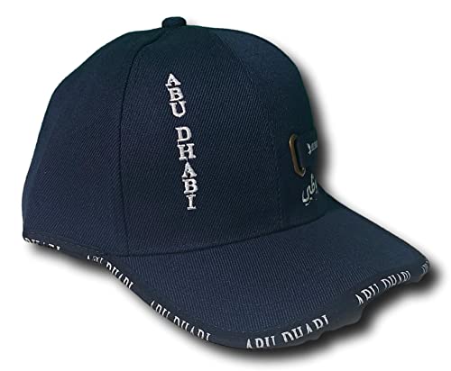 Abu Dhabi Caps, Excellent Design with Pleasant Colors, Ideal for Sports Picnics Excursions, UV and Sunlight Protection.
