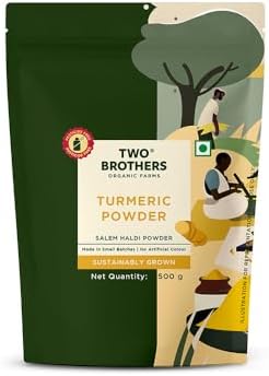 TWO BROTHERS Selam Haldi (Ground Turmeric), Single-Origin 500 gms
