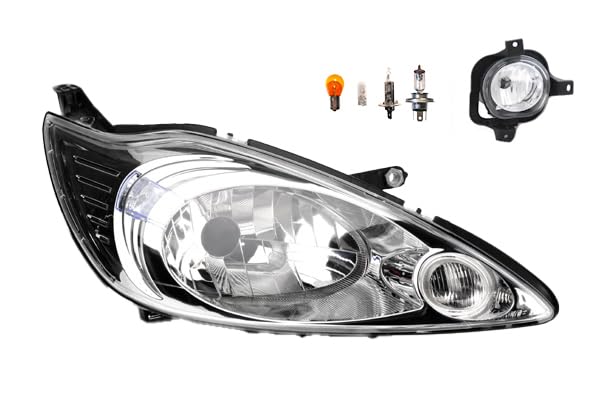 Johns, Phare avant halogène pour Ford Ka 09 02/2009 - H4 droit + phare antibrouillard + ampoule