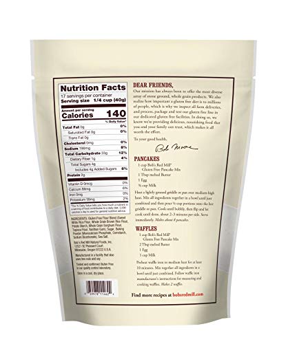 Image of Bob's Red Mill Pancake Mix, 24 Ounce (Pack of 2)