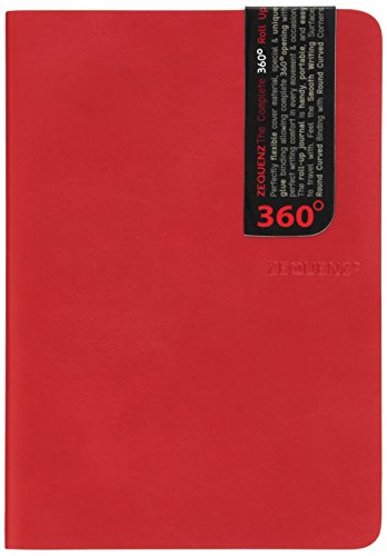 ゼニス・エンタープライズ ジークエンス360_ノート スリムM(B6)方眼 レッド