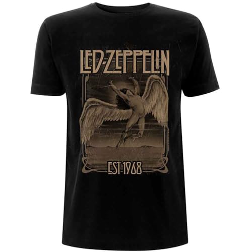 T-Shirt Rock Homme Rock Off Led Zeppelin Graphique Original