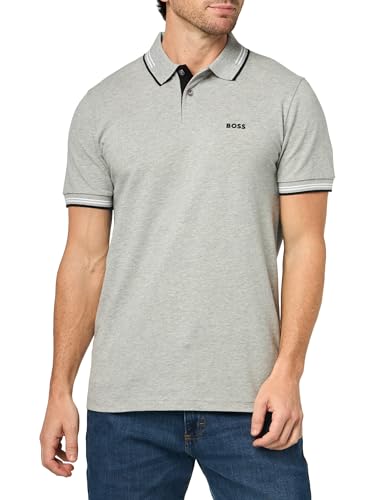 BOSS Paul Modern Essential Polo Puritan Grey L