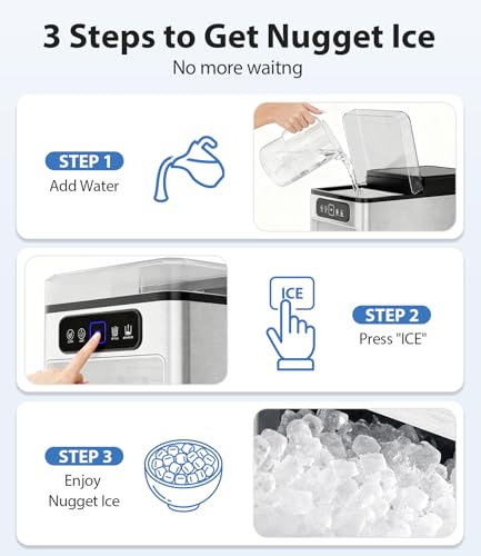Countertop Nugget Ice Maker Machine