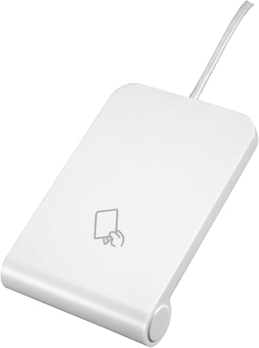 IODATA ICカードリーダーライター マイナンバーカード 病院 クリニック 受付 本人確認 医師資格証 薬剤師資格証 HPKIカード 電子車検証 マイナ免許証 （確定申告/e-Tax/保険証/免許証/各種行政手続き/育児/転居) Windows/mac対応 非接触型 日本メーカー USB-NFC4/E
