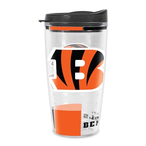 Image of Rico Industries NFL Football Double Wall Classic 16oz Or 20oz Tritan Tumbler W Lid