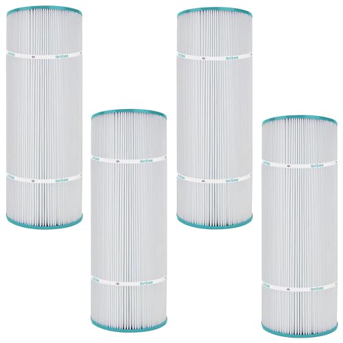 Hurricane Filters 4 Pack HF7470-04 Advanced Pool Filter Cartridge - Replacement for PCC80, Unicel C-7470, Filbur FC-1976, Pentair Clean & Clear 320