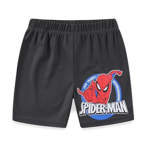 Image of Marvel Spider-Man Boys Short Sleeve T-Shirt and Shorts Set for Little and Big Kids